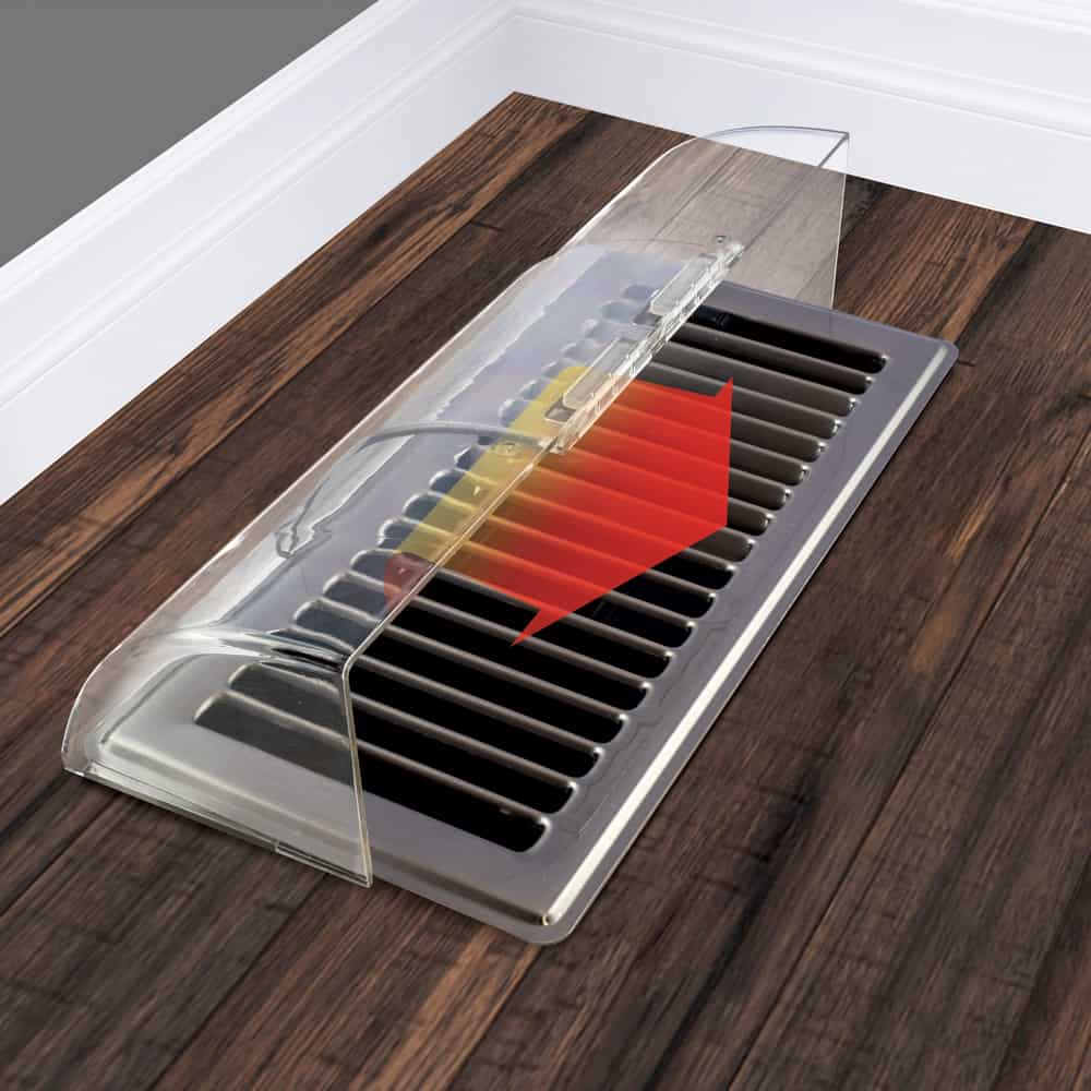 floor vent deflector