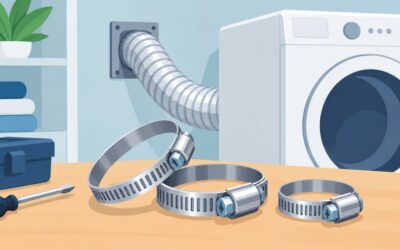 Best dryer hose clamp: metal band wins | 2026