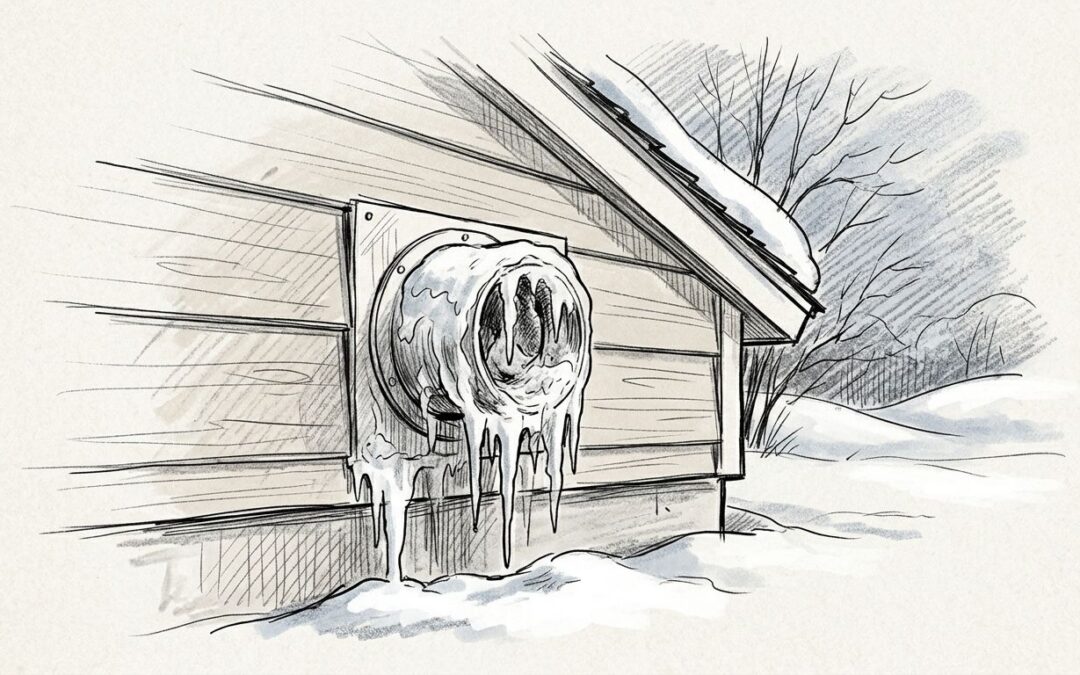 Dryer Vent Freezing in Winter: 32°F Is the Threshold | 2026