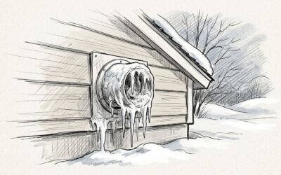 Dryer Vent Freezing in Winter: 32°F Is the Threshold | 2026