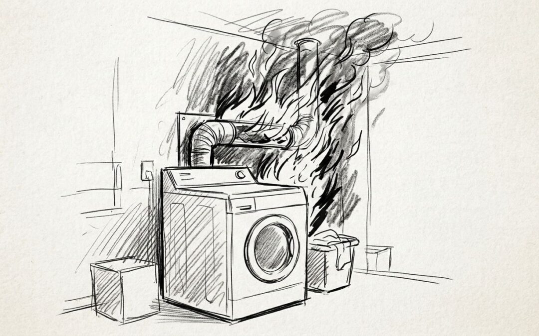 How often do dryer vents cause house fires?