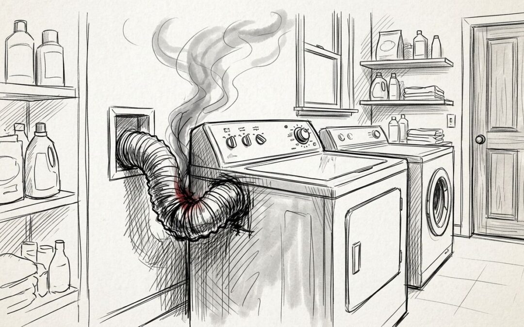 Dryer Vent Hose Kinking Fire Risk: Yes | 2026